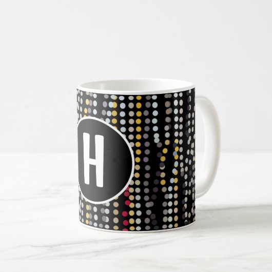 Monogram mok H (Voorkant rechts)
