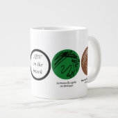 Monogram Mok voor de microbanklezer (Voorkant rechts)