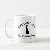 Monogram Mok voor woningbays van Delaware Home Swe