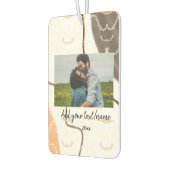 monogram monogram monogram met een eenvoudige, aan luchtverfrisser (Links)