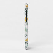 Monogram mooi botanisch bloemmotief Case-Mate iPhone case (Achterkant/links)