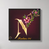 Monogram N Premium gestreken Canvas (gloss) (Voorkant)