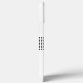 Monogram Naam 3 Foto Collage Trendy Modern Case-Mate iPhone Case (Achterkant / Rechts)