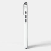 Monogram Naam 3 Foto Collage Trendy Modern Case-Mate iPhone Case (Achterkant / Links)