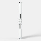 Monogram Naam 3 Foto Collage Trendy Modern Case-Mate iPhone Case (Achterkant / Rechts)