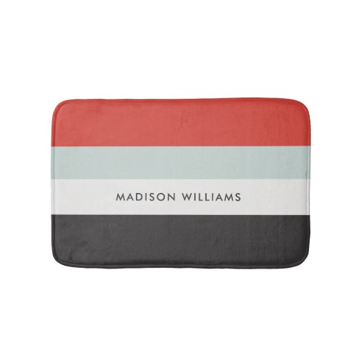 monogram, naam, badmat (Voorkant)