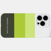 monogram, naam, Case-Mate iPhone case (Achterkant (horizontaal))