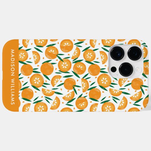 monogram, naam, Case-Mate iPhone case (Achterkant (horizontaal))