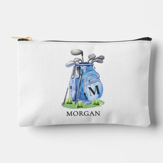 Monogram Naam Golf Etui (Voorkant)