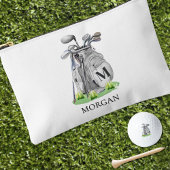Monogram naam golf etui