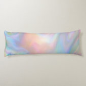 Monogram Naam in Blauw op Moeder van Parel | Lichaamskussen (Achterkant)