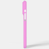 Monogram Naam initialen Unique Pink Case-Mate iPhone Case (Achterkant / Links)
