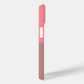 Monogram Naam Modern Stijlvol Case-Mate iPhone Case (Achterkant / Rechts)