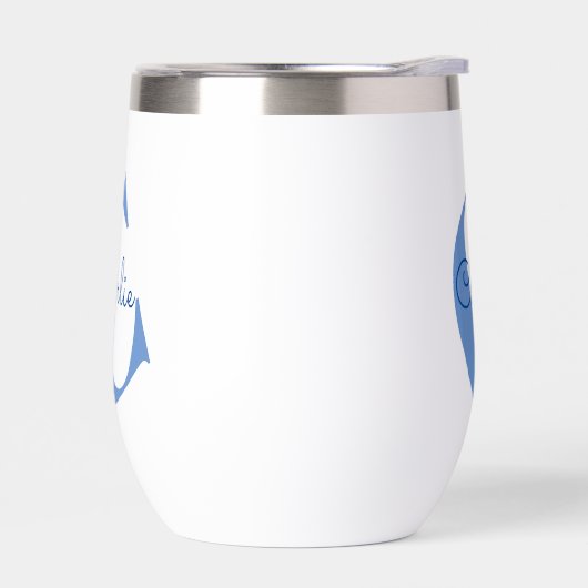 Monogram Naam Moderne Typografie (Links)