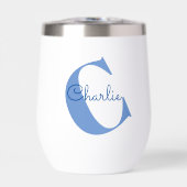 Monogram Naam Moderne Typografie (Voorkant)