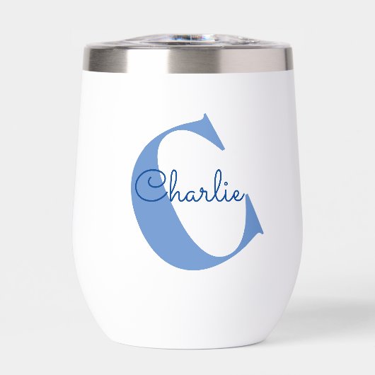 Monogram Naam Moderne Typografie (Voorkant)