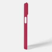  Monogram Naam Sjabloon Viva Magenta Case-Mate iPhone Case (Achterkant / Rechts)