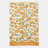 monogram, naam, theedoek (Verticaal)