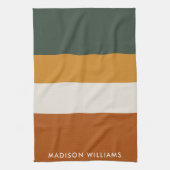 monogram, naam, theedoek (Verticaal)