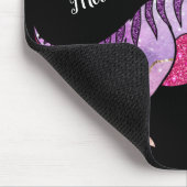 Monogram naam Unicornasaurus Glitter Rex Muismat (Hoek)