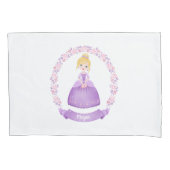 Monogram Name Girl Princess Kussensloop (Voorkant)