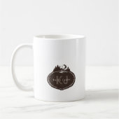 Monogram Nature Stamp | Custom Name Koffiemok (Links)