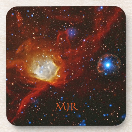 Monogram Nebula N90 en Pulsar SXP1062 Bier Onderzetter (Voorkant)