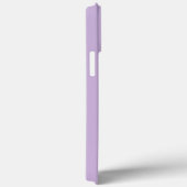 Monogram neutraal minimalistisch paars Case-Mate iPhone case (Achterkant / Rechts)