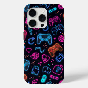 Monogram Neutraal Modern Minimalistisch Stijlvol iPhone 15 Pro Case