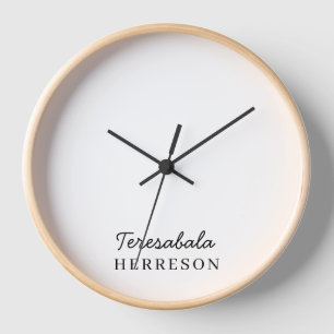 Monogram Neutraal Modern Minimalistisch Stijlvol O