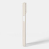 Monogram Neutral Modern Minimalistisch Stijlvol Case-Mate iPhone Case (Achterkant / Rechts)
