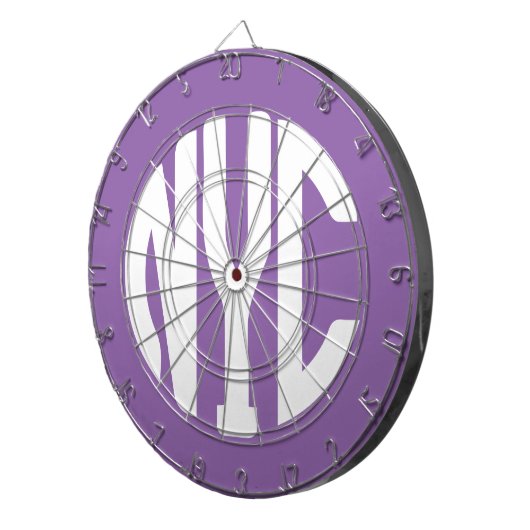 Monogram New York City Dartbord (Voorkant Rechts)