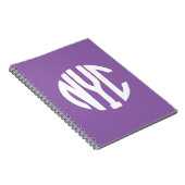 Monogram New York City Notitieboek (Rechterzijde)