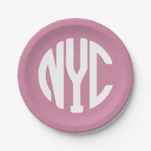 Monogram New York City Papieren Bordje
