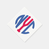 Monogram New York City Servetten (Hoek)