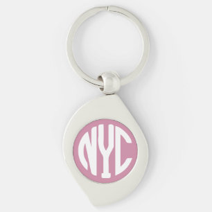 Monogram New York City Sleutelhanger