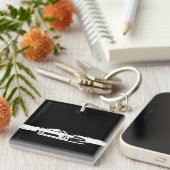 Monogram Nissan Silvia Sleutelhanger (Voorkant Rechts)