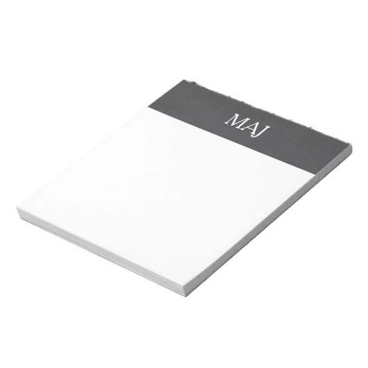 Monogram Notitieblok (Gedraaid)