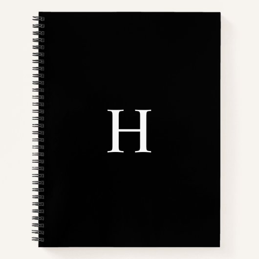 Monogram Notitieboek (Voorkant)