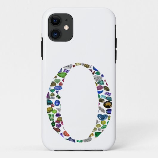 Monogram 'O' Case-Mate iPhone Case (Achterkant)