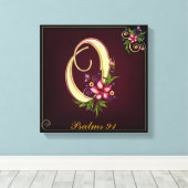 Monogram O Premium gewatteerd Canvas (gloss) (Insitu (Houten vloer))