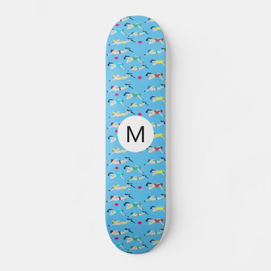 Monogram Octopush Skateboard (Voorkant)