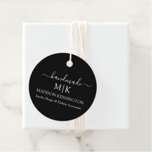 Monogram of voeg Logo Handmade Label Bedrijfs van