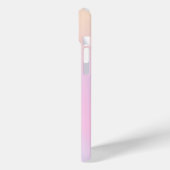 Monogram Ombre Holografisch Roze Meisje Gepersonal Case-Mate iPhone Case (Achterkant / Links)