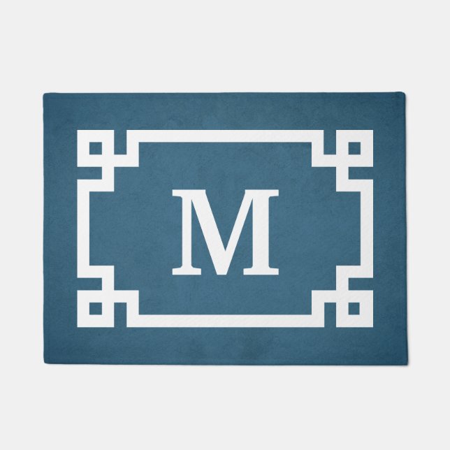 Monogram ontwerp deurmat (Voorkant)