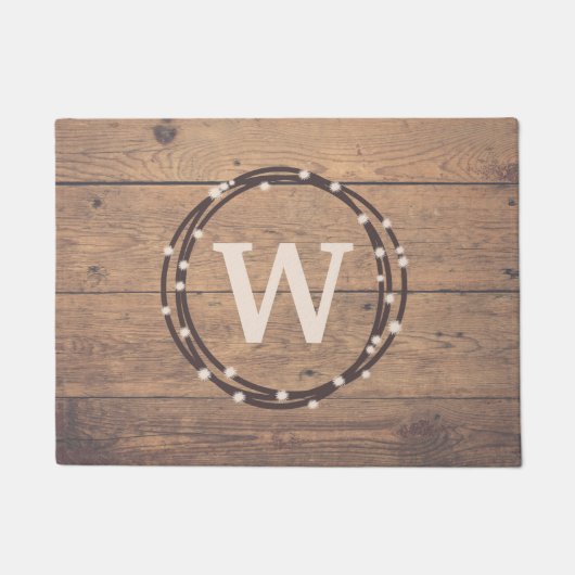 Monogram ontwerp deurmat (Voorkant)