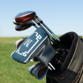 Monogram ontwerp golfheadcover (Insitu)