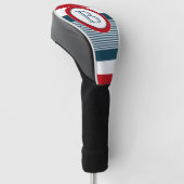 Monogram ontwerp golfheadcover (Schuin)