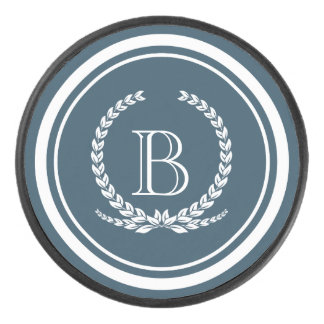 Monogram ontwerp hockey puck