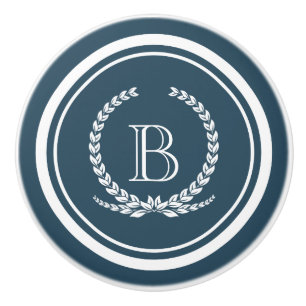 Monogram ontwerp keramische knop